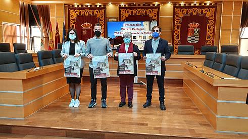 Deporte CarreraCultural750AniversariodelaVilla2022 Presentacion 17feb22 NOTICIA