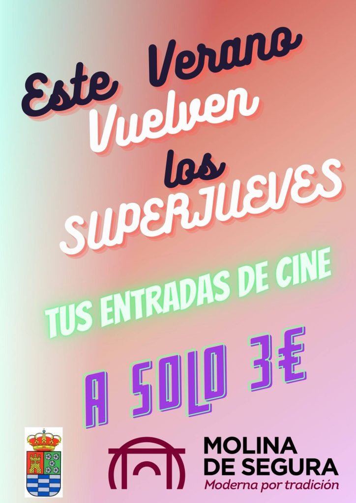 Cultura Molina Programa LOS SUPER JUEVES DE CINE 2022 CARTEL