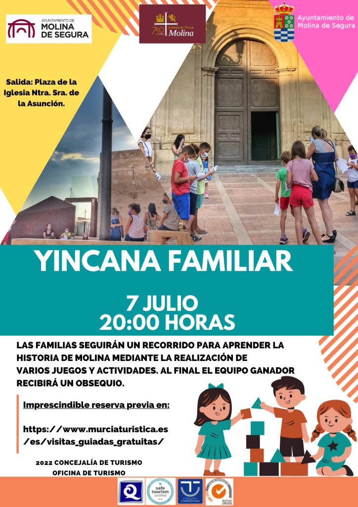 Turismo Molina Yincana Familiar Dia 7 CARTEL
