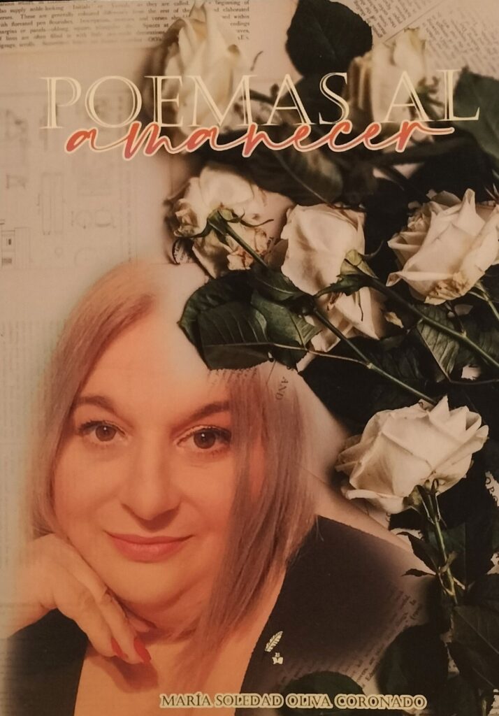 Libro Poemas al amanecer de Maria Soledad Oliva Coronado PORTADA POEMARIO