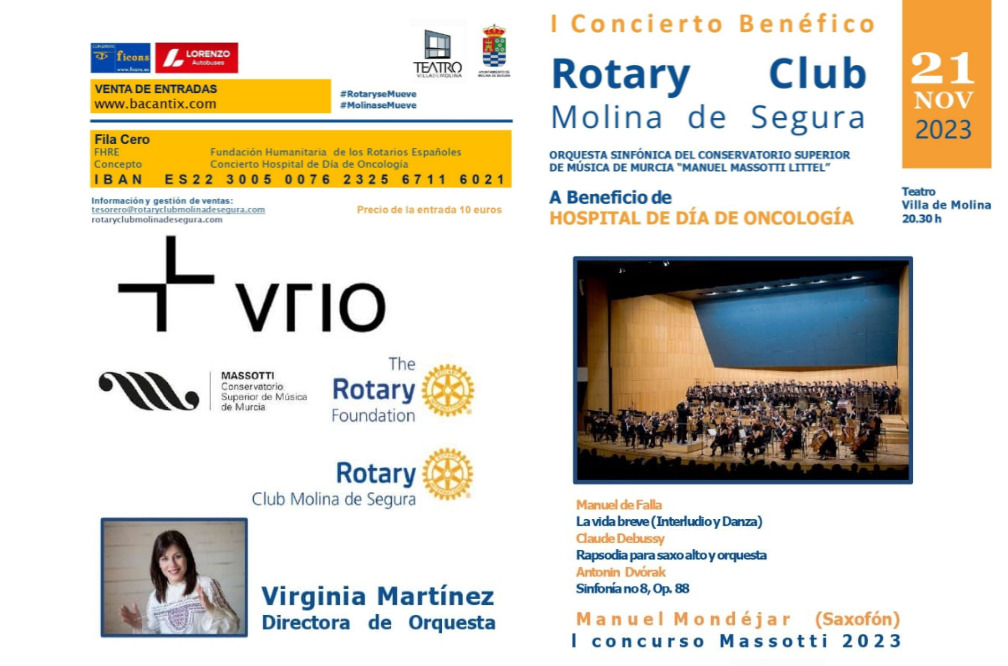 I Concierto Benéfico Rotary Club
