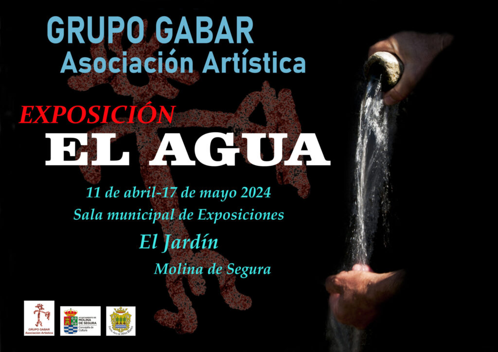 Exposición 'El agua' del Grupo Gabar Sala El Jardín Molina 11abr 17may24 CARTEL