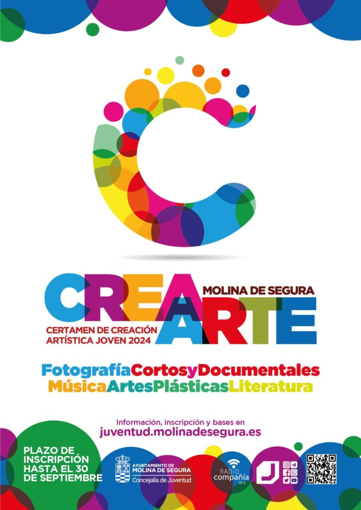Juventud Molina Certamen Creación Artística Joven 'CREARTE 2024' CARTEL