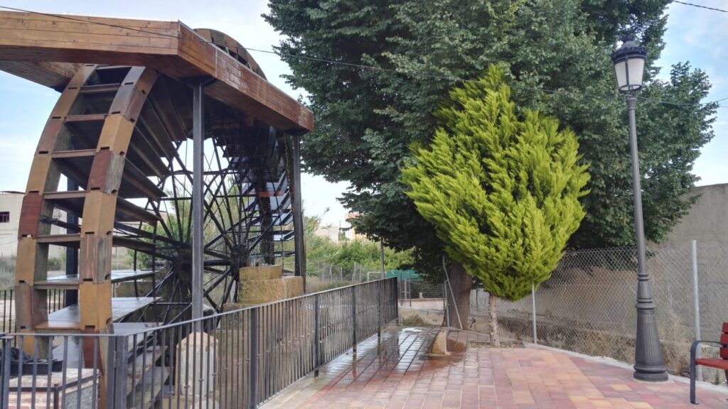 Noria de El Llano de Molina Reparación y puesta en marcha Foto2