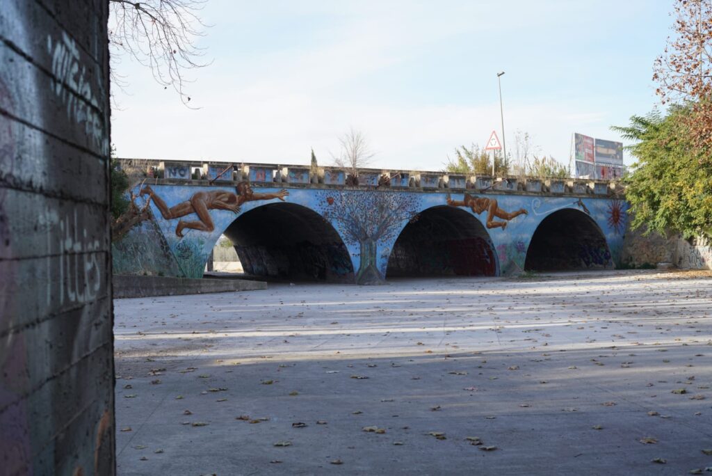 mural puente rambla general
