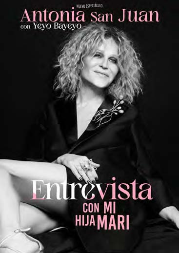 Teatro Villa de Molina CANCELACIÓN obra 'Entrevista con mi hija Mari' de Antonia San Juan FOTO