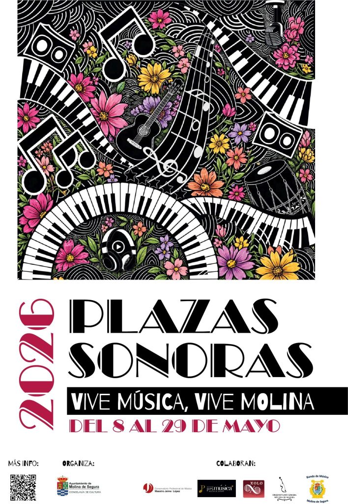 Cultura Molina 'PLAZAS SONORAS 2026' CARTEL