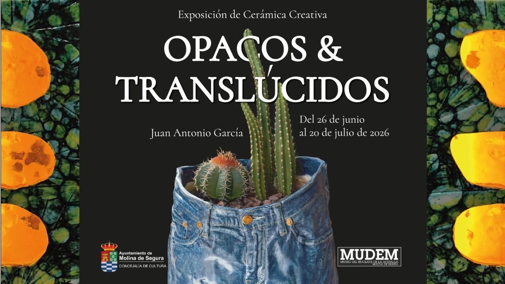 Exposición 'OPACOS y TRANSLÚCIDOS' de Juan Antonio García en Sala del MUDEM 26jun 20 jul26 X