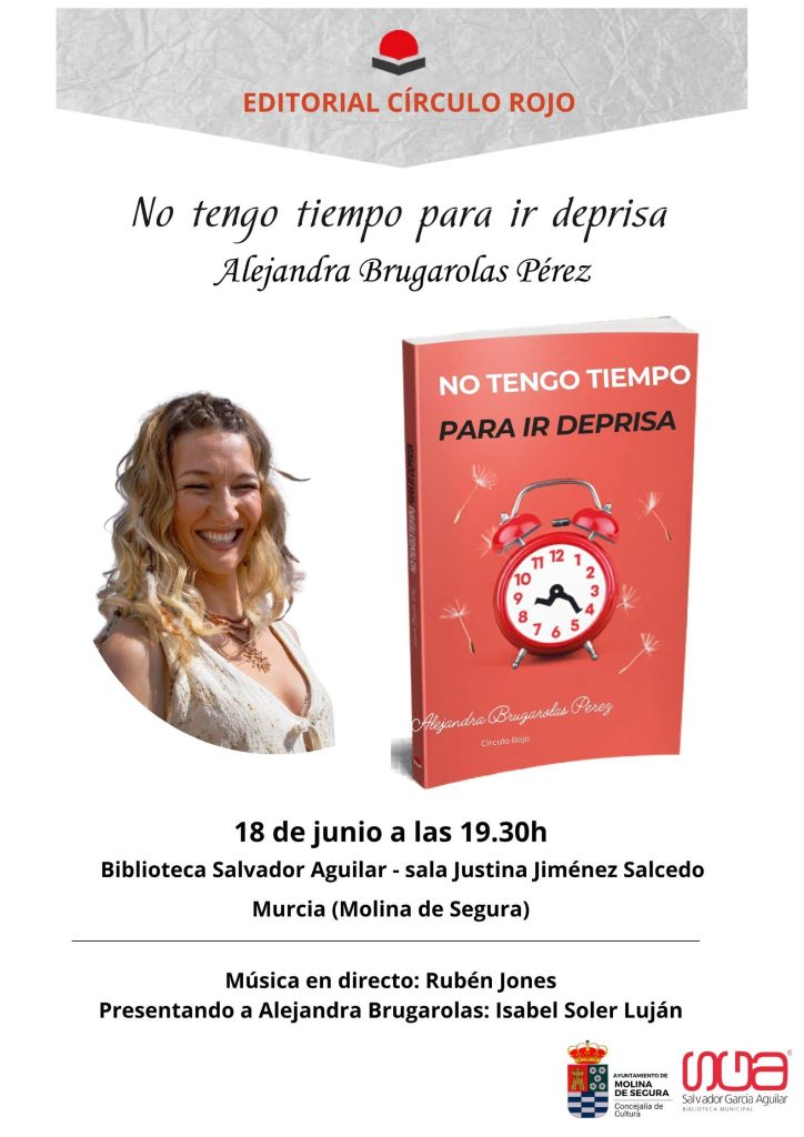 Libro 'No tengo tiempo para ir deprisa', de Alejandra Brugarolas Pérez CARTEL